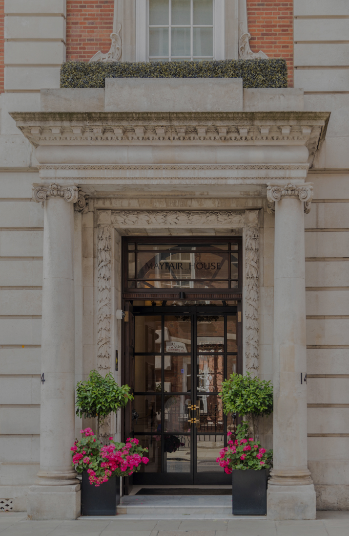 Decorated front door