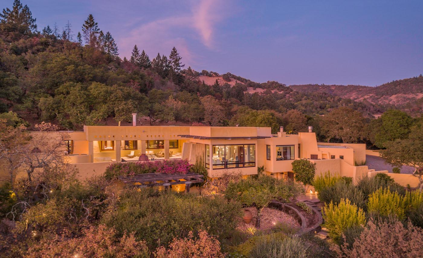 House on Hillside