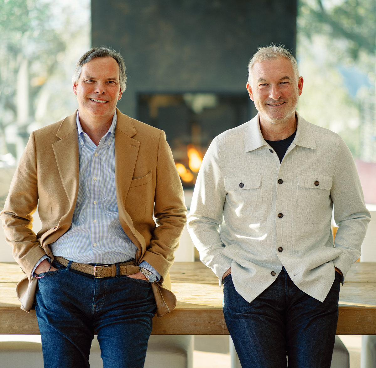 Maurice Tegelaar and Matt Sevenau